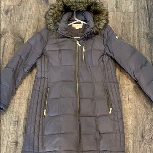 GUC Michael Kors puffer jacket with faux fur hood